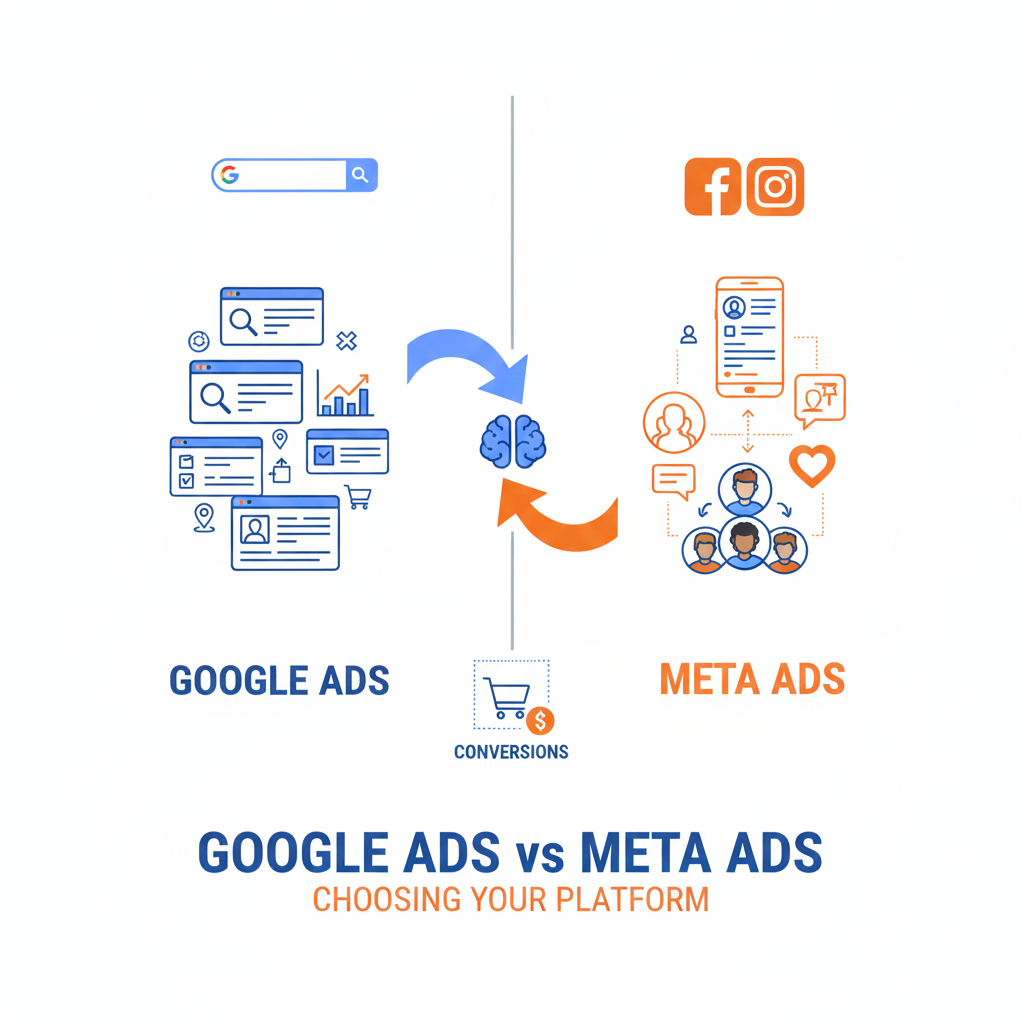 google ads and meta ads