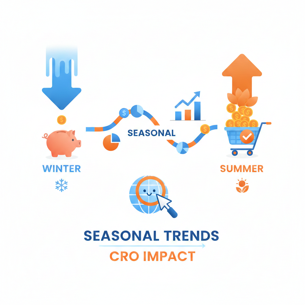 impact of seasonal trends CRO