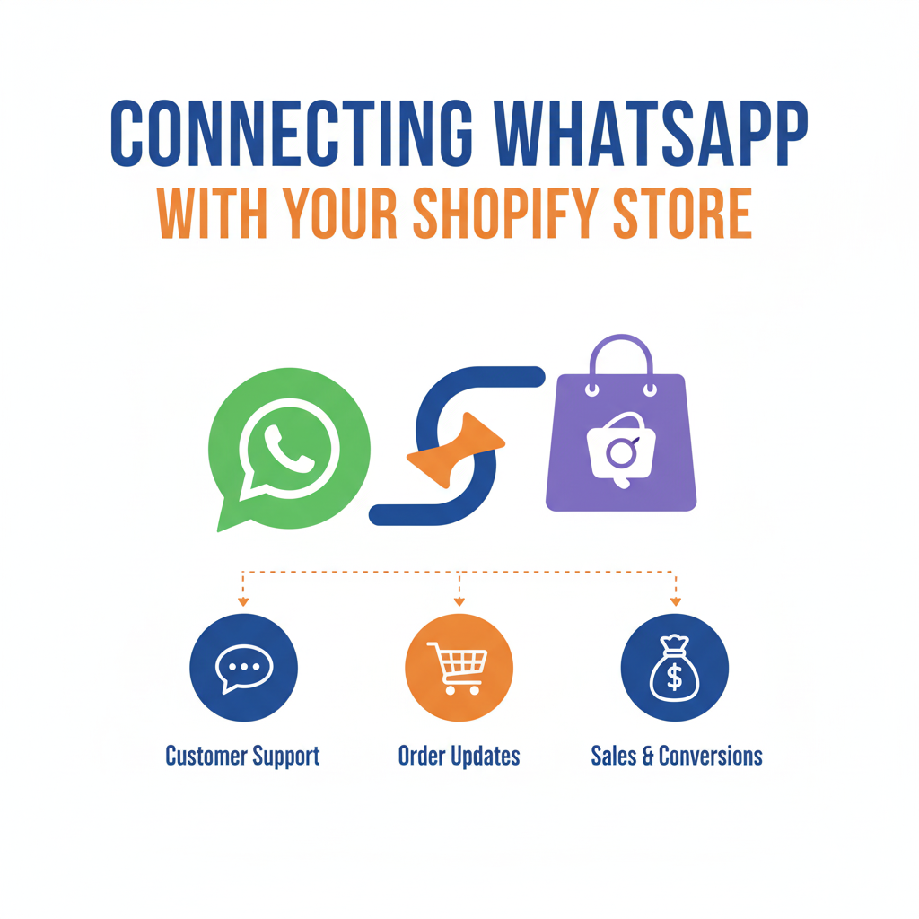 whatsapp connect with shopify