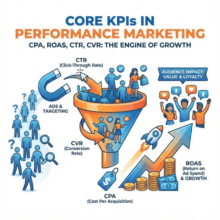 Core KPIs in Performance Marketing: CPA, ROAS, CTR, CVR - DigiMavel