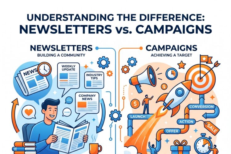 Email newsletter vs Email Campaign
