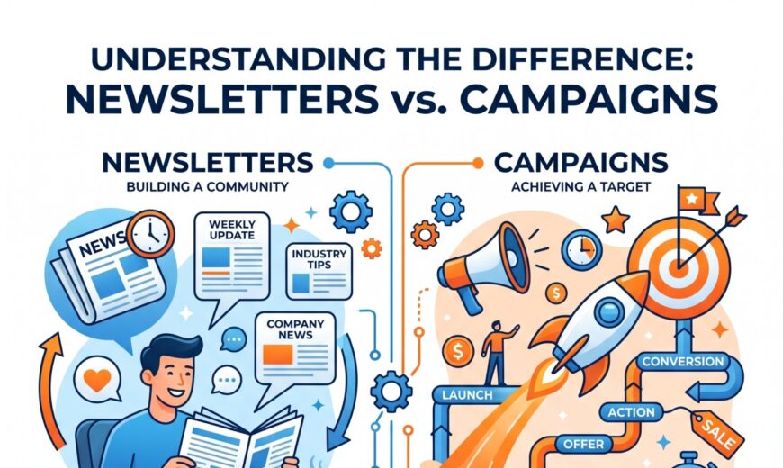 Email newsletter vs Email Campaign