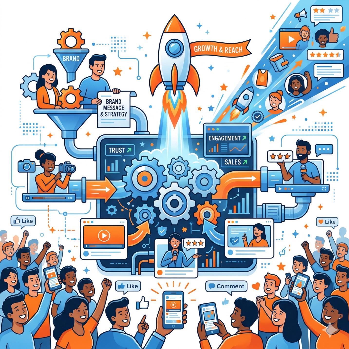 Influencer marketing strategy