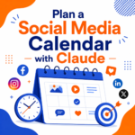 Social media calender with claude
