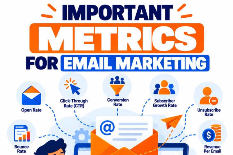 Email Marketing Metrics Infographic